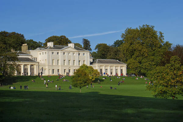 England Poster featuring the digital art Kenwood House Hamstead Heathouse by Carol Ailles