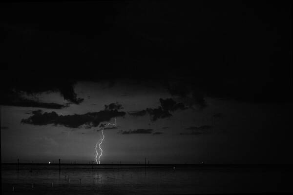 Lightning Poster featuring the photograph Labor Day Weekend Lightning 10 by Richard Zentner