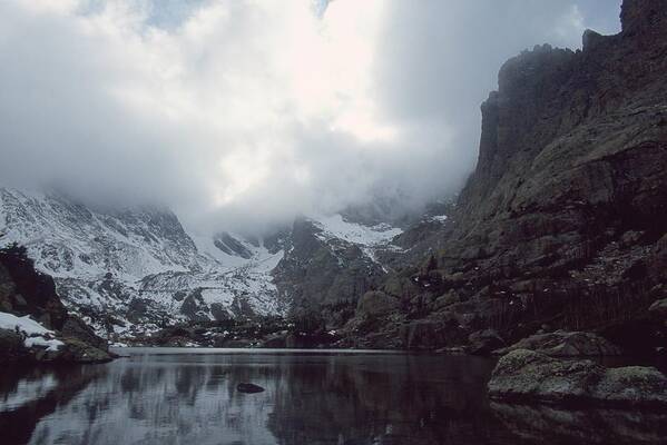 Colorado Poster featuring the photograph Lake of Glass by Eric Glaser