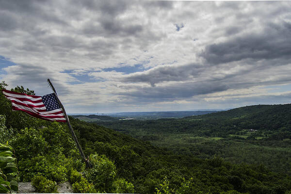 Landscape Poster featuring the photograph Land of the Free by Steven Mieses