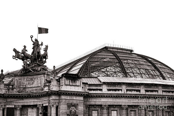 France Poster featuring the photograph Le Grand Palais by Olivier Le Queinec