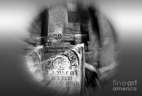 Cemetery Poster featuring the photograph Life Beyond by Rick Rauzi