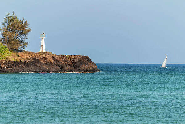 Scenics Poster featuring the photograph Lighthouse by Flory