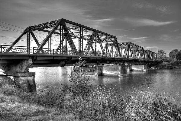 Lincoln Poster featuring the photograph Lincoln Ave. Bridge by Rob Green