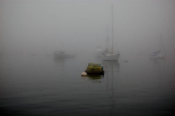 Sailboats Poster featuring the photograph Lobster Pots by Christopher James