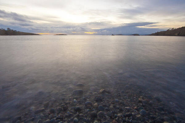 Lopez Island Poster featuring the photograph Lopez Island Incoming Tide by Matt McDonald