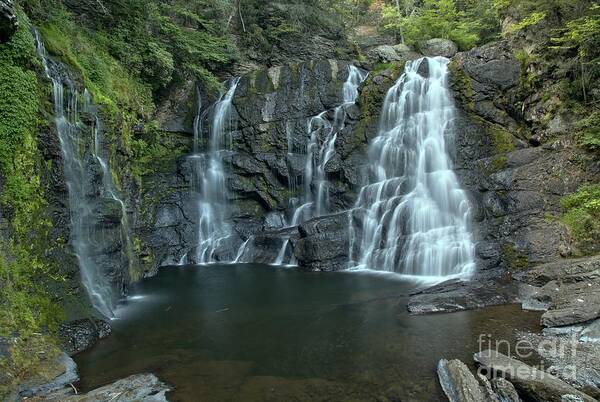 Raymondskill Falls Poster featuring the photograph Lower Raymondskill Falls by Adam Jewell