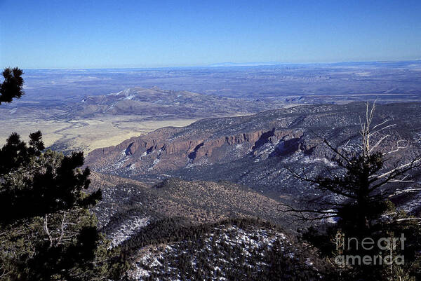 New Mexico Poster featuring the photograph Magdalena Mountains - Socorro - New Mexico by Steven Ralser