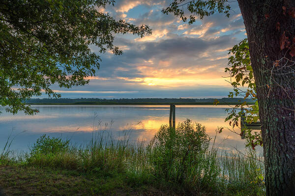 Photograph Poster featuring the photograph Magruder's Landing by Cindy Lark Hartman