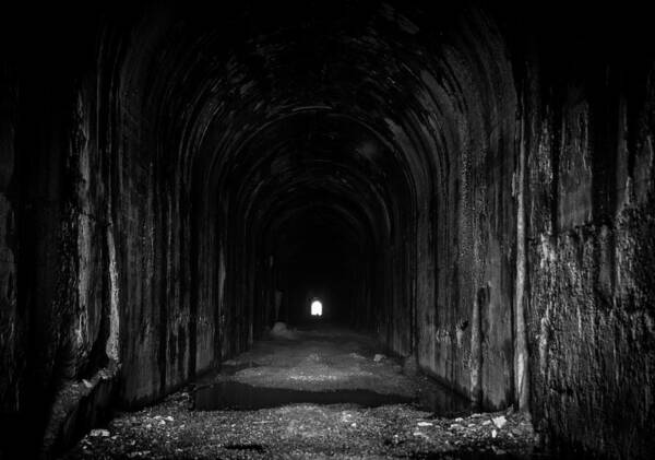 Sprankle Mills Pa Poster featuring the photograph Mauk Tunnel by Anthony Thomas