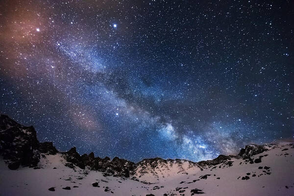 Colorado Poster featuring the photograph Mayflower Gulch Milky Way by Darren White