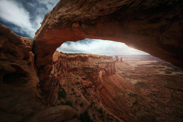 Arch Poster featuring the photograph Mesa Arch by Juan Pablo De