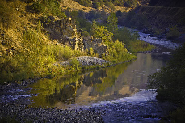 (asra) Poster featuring the photograph Middle Fork Magic by Sherri Meyer