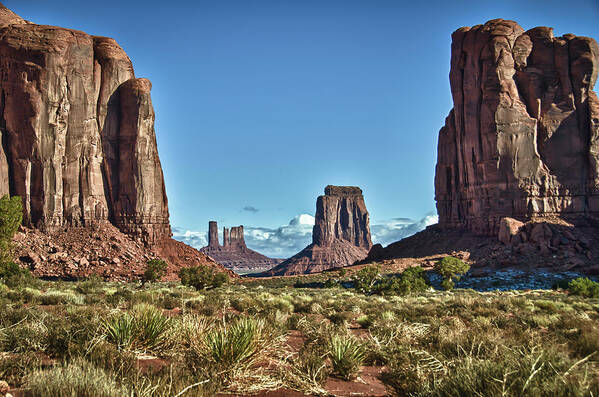 Monument Valley Utah Poster featuring the photograph Monument Valley UT 8 by Ron White