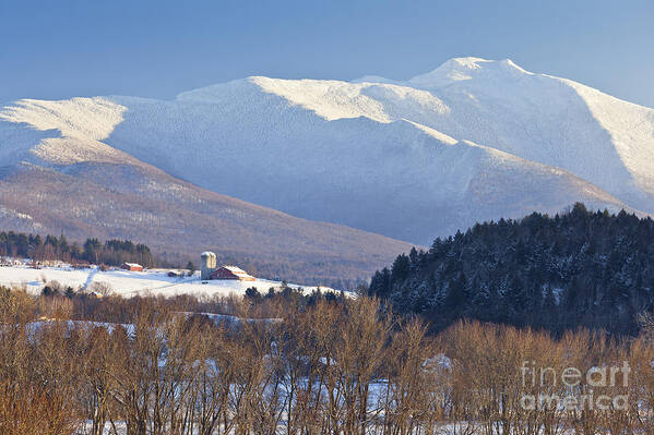 Winter Poster featuring the photograph Mount Mansfield Winter by Alan L Graham