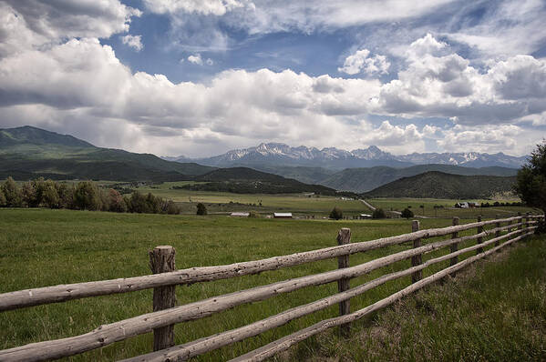Best Sellers Poster featuring the photograph Mountain Ranch by Melany Sarafis
