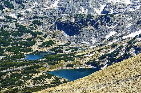 Mountains Lakes Poster featuring the photograph Mountains Lakes by Zbigniew Krol