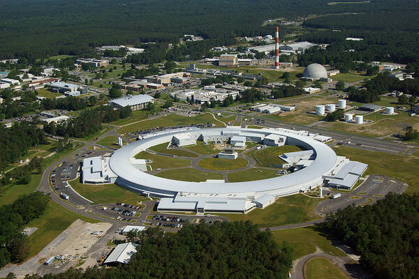 Science Poster featuring the photograph National Synchrotron Light Source II by Science Source