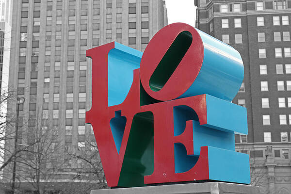 Love Poster featuring the photograph Never Black or White by David Rucker
