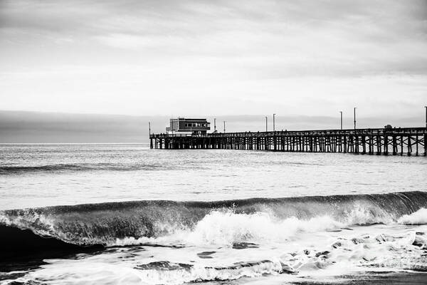 Newport Beach Poster featuring the photograph Newport Beach Pier by Paul Velgos