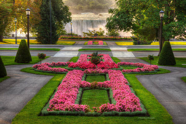 Niagara Falls Botanical Gardens Poster featuring the photograph Niagara Falls Botanical Gardens Ontario Canada by Wayne Moran
