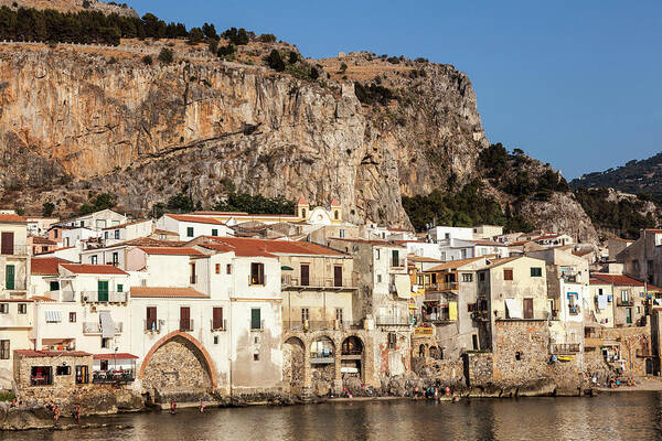 Tranquility Poster featuring the photograph Old Houses In A Mediterranean Village by Buena Vista Images