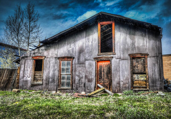 Barn Poster featuring the photograph Old Storage Barn by Paul Beckelheimer