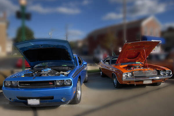 Challengers Poster featuring the photograph Old vs New by Scott Wood
