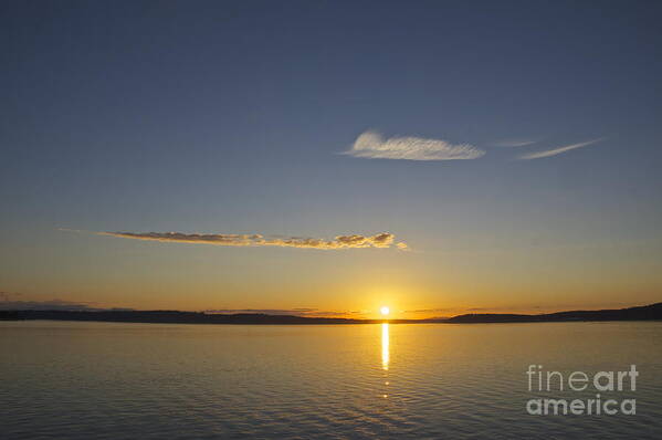 Photography Poster featuring the photograph On Puget Sound by Sean Griffin