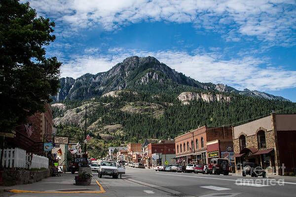 Ouray Poster featuring the photograph Ouray Main Street by Jim McCain