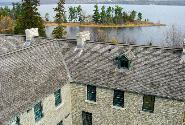 Art Poster featuring the photograph Over the Roof - Pinhey's Point Ontario by Rob Huntley