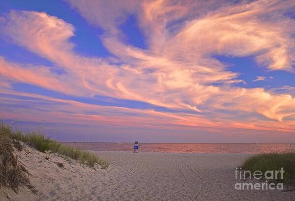Summer Poster featuring the photograph Perfect Ending to Summer on Cape Cod by Amazing Jules