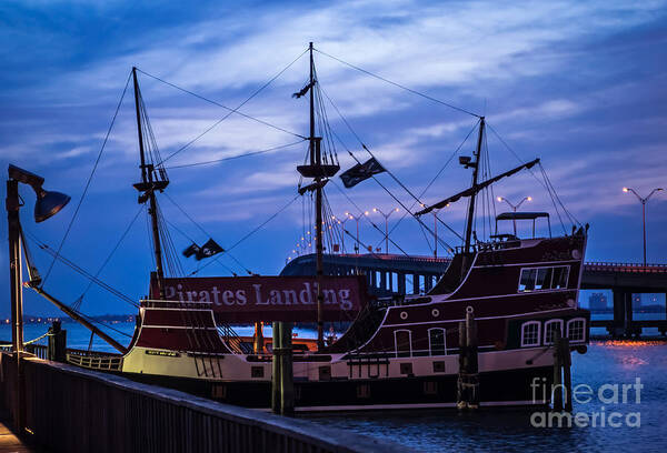 Pirate Ship Poster featuring the photograph Pirate Ship by Imagery by Charly