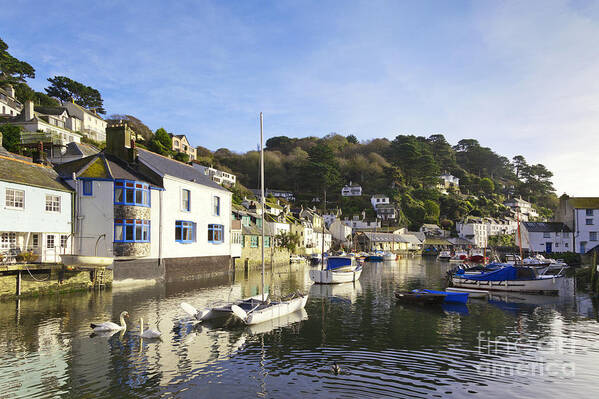Boats Poster featuring the photograph Polperro Cornwall England by Colin and Linda McKie