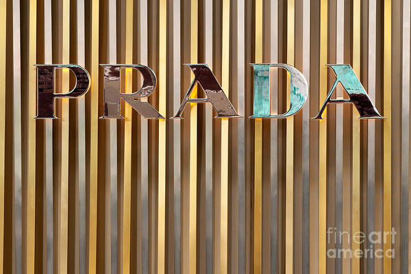 Prada Poster featuring the photograph Prada 01 by Rick Piper Photography