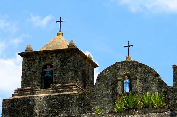 Goliad Texas Poster featuring the photograph Presidio La Bahia by David Norman