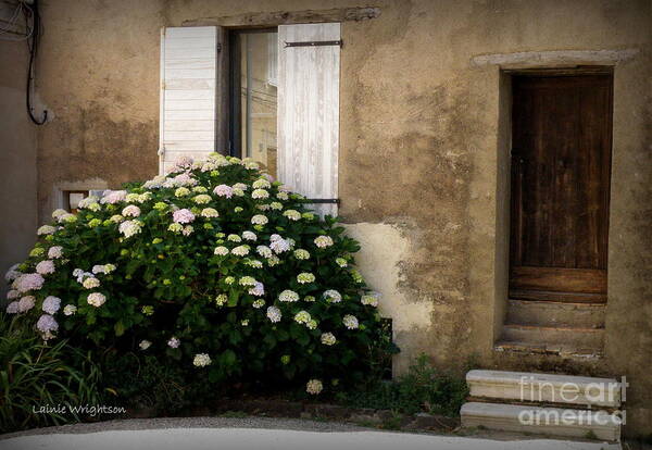 Doors And Windows Poster featuring the photograph Provence House by Lainie Wrightson