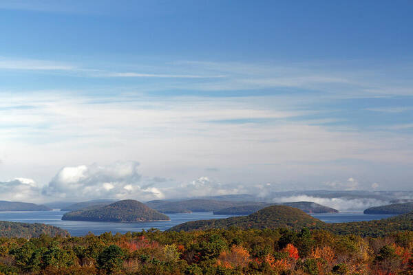 Quabbin Poster featuring the photograph Quabbin Reservoir by Juergen Roth