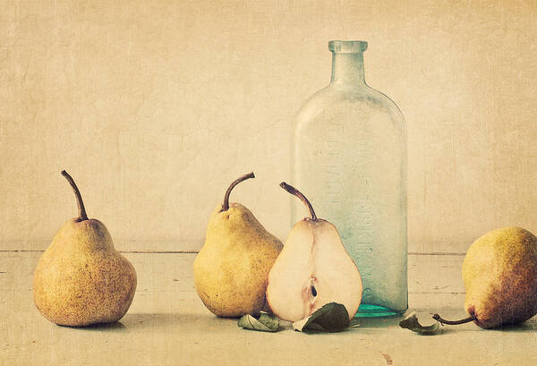 Pear Poster featuring the photograph Quartet by Amy Weiss