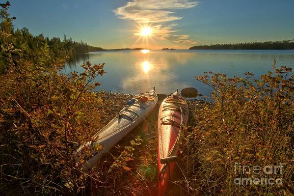 Isle Royale National Park Poster featuring the photograph Ready To Go by Adam Jewell