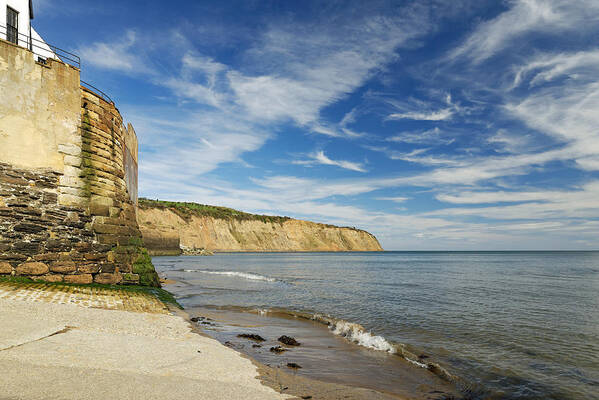 Britain Poster featuring the photograph Robin Hood's Bay from the Slipway by Rod Johnson