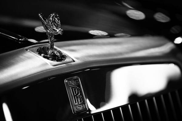 Phantom Drophead Coup� Poster featuring the photograph Rolls Royce by Sebastian Musial