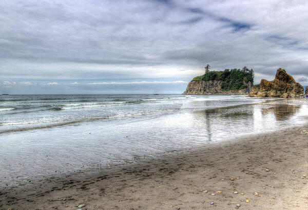 Olympic Poster featuring the photograph Ruby Beach Summer by Heidi Smith