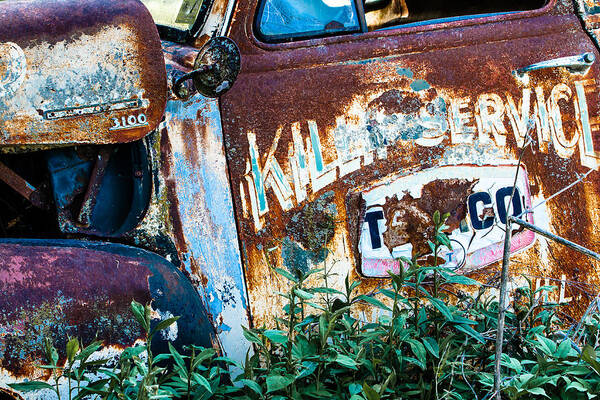 Truck Poster featuring the photograph Rusty Truck #1 by Ben Graham