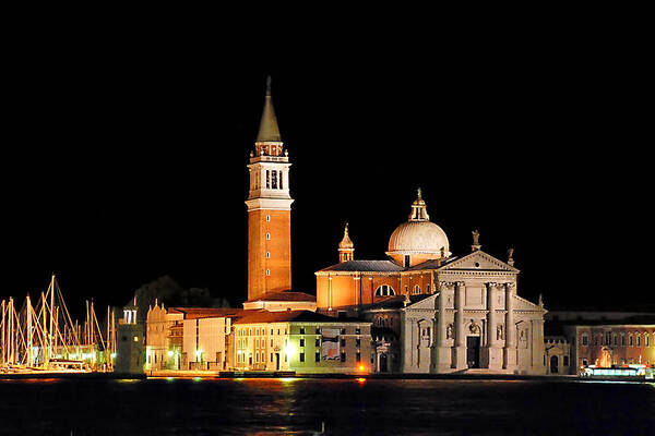 San Giorgio Maggiore Poster featuring the photograph San Giorgio Maggiore by Andrei SKY