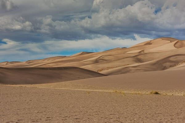 Great Sand Dune National Park Poster featuring the photograph Sand Dunes by Paul Freidlund
