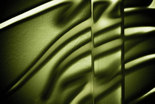 Abstract Poster featuring the photograph Shadows on Wall by Darryl Dalton