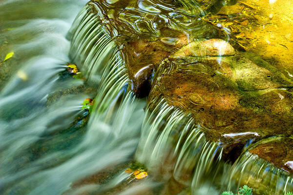Flowing River Poster featuring the photograph Smooth Flow by Lisa Chorny