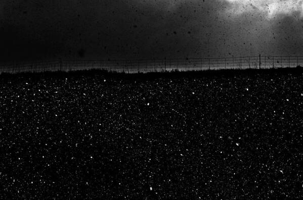 Night Poster featuring the photograph Snow Nightfall by Brooke Friendly