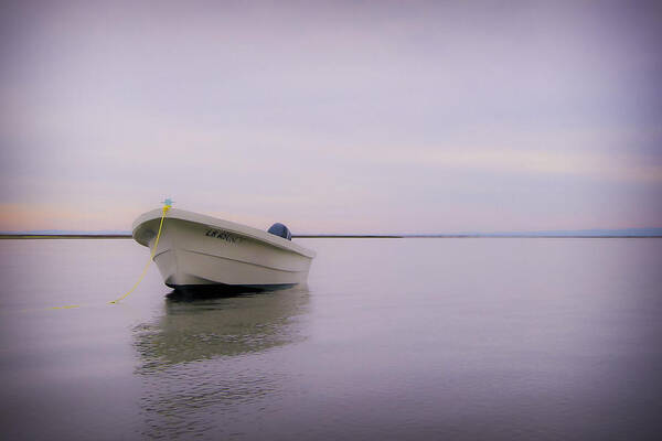 3scape Photos Poster featuring the photograph Solitary Boat by Adam Romanowicz